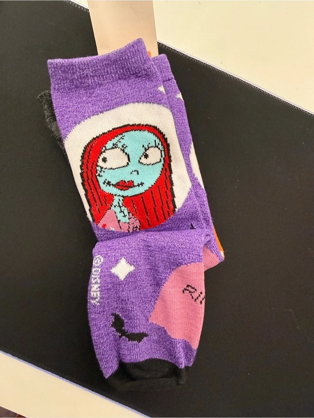 Disney Nightmare Before Christmas Socks 3 Pack Jack Sally Zero Crew Shoe Sz 5-10